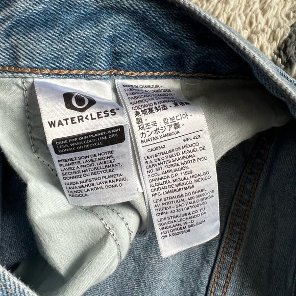 Levi’s Baggy Dad Jeans Size 25 - Picture 4 of 7